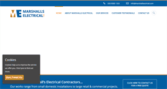 Desktop Screenshot of marshallselectrical.com